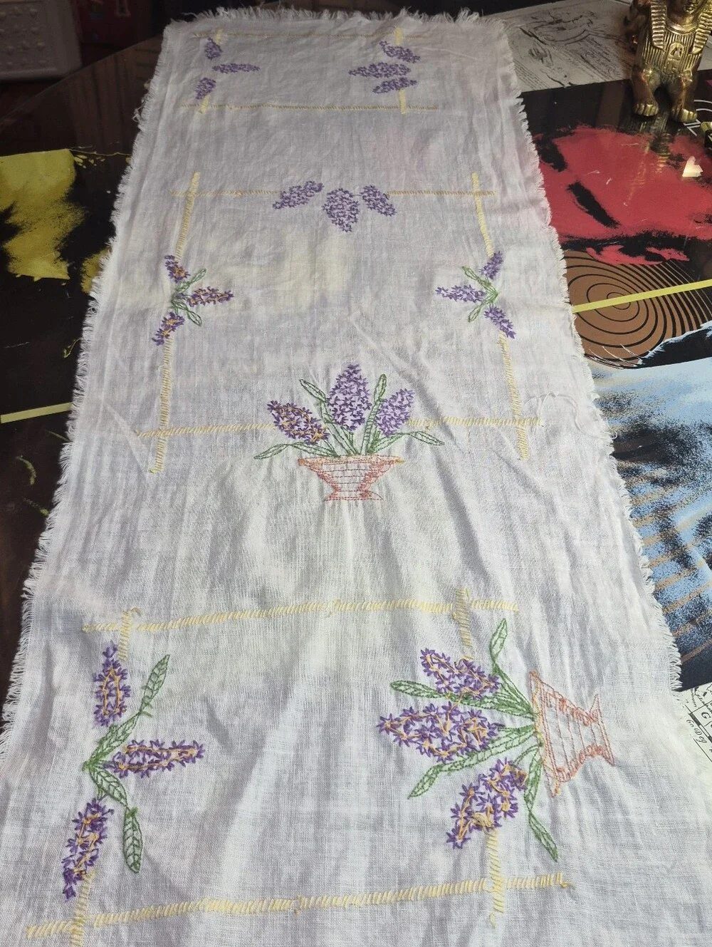 N/A delicate embroidered